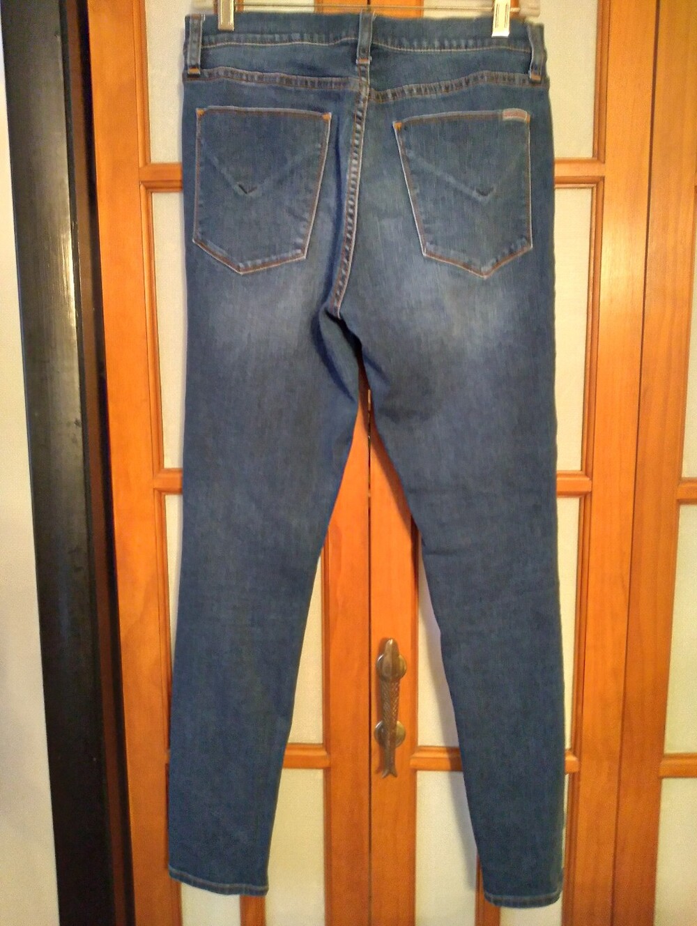 Women's Hudson Blair MedWash HighRise Super Skinny Jeans 5-Pocket Sz 29-27 EUC - Picture 2 of 13